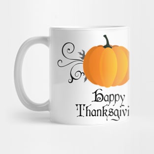 Vintage Pumpkin Thanksgiving Mug